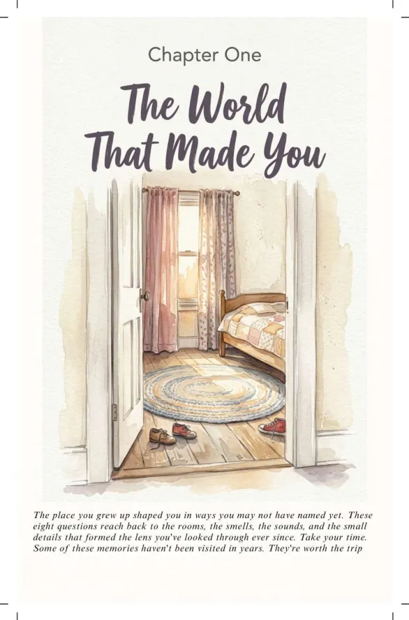 Chapter One opener: The World That Made You